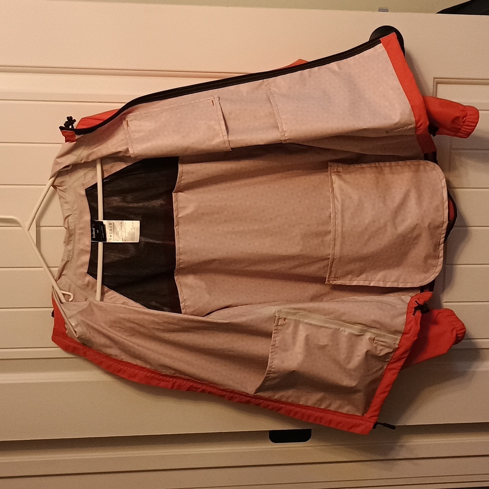 Waterproof Baleaf Orange Jacket with Black-refelective For Night Time, W… - Picture 8 of 14
